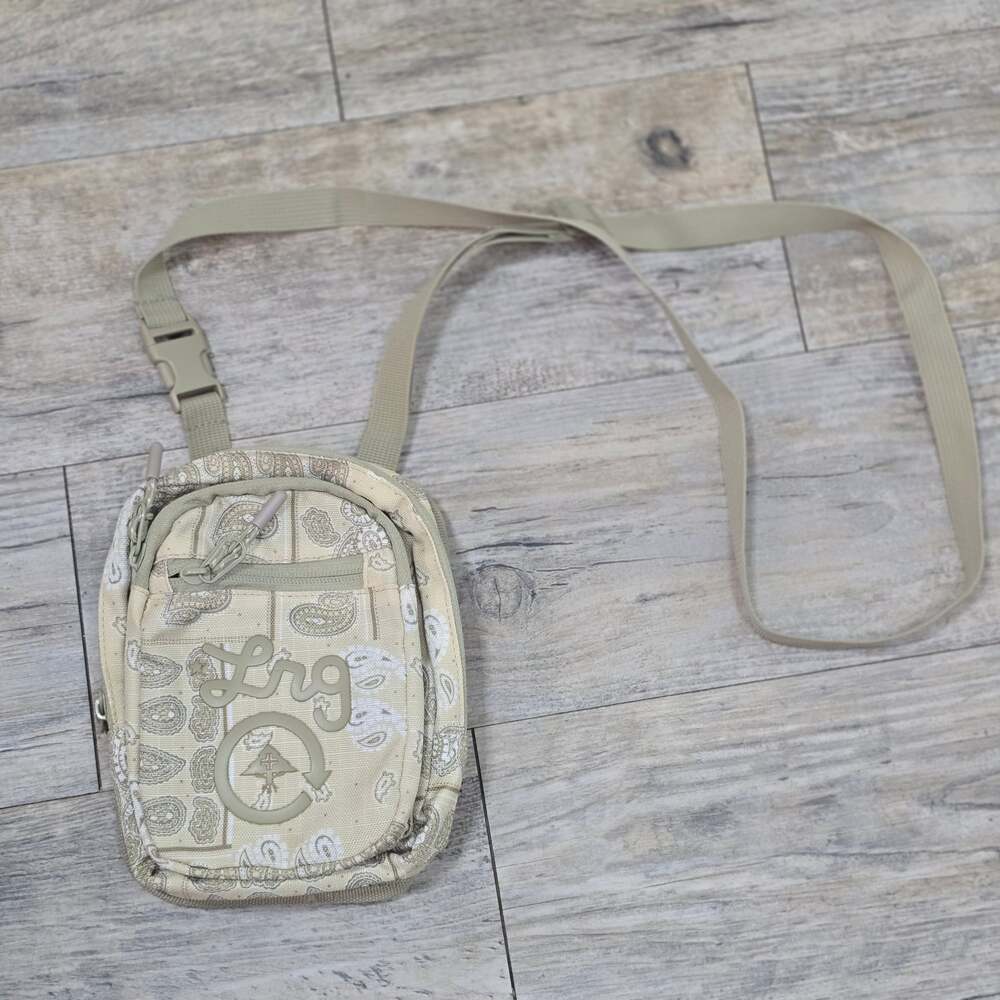 LRG Remix Utility Crossbody Bag Sand Paisley